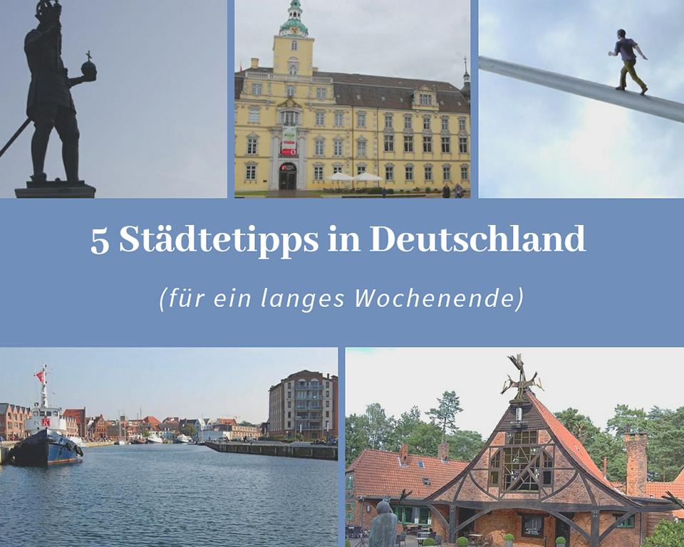 Städtereisen in Deutschland