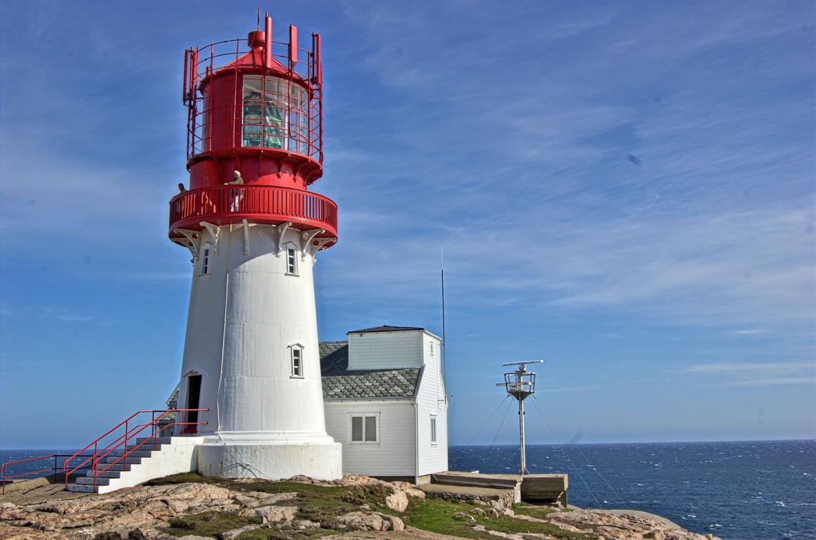 Leuchturm Lindesnes in Südnorwegen