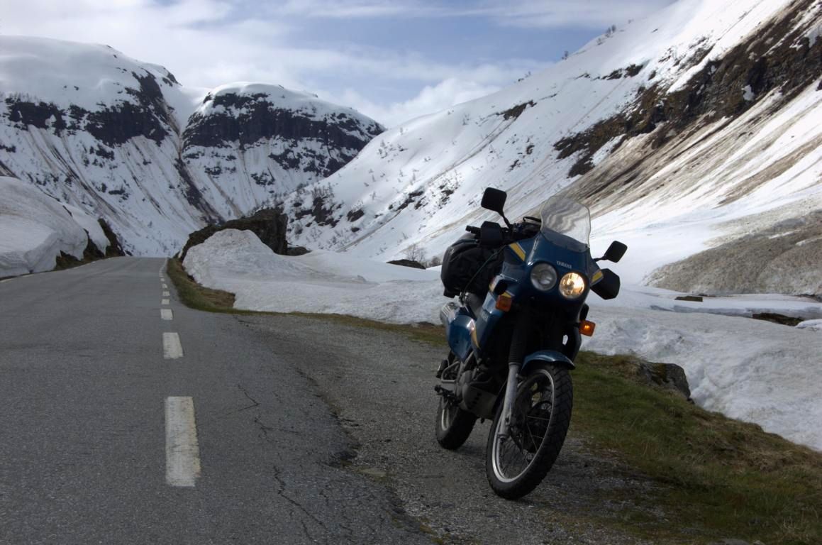 Mit dem Motorrad in Norwegen