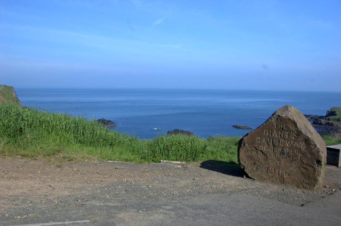 Fußweg zum Giant's Causeway Fußweg zum Giant's Causeway