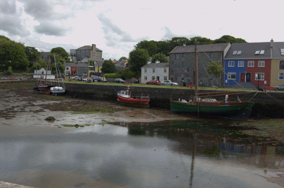 Pause im Hafen von Galway