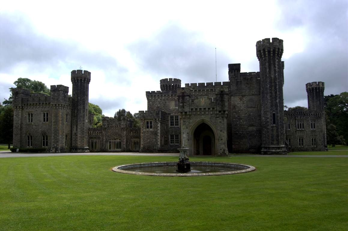 Blick auf Johnston Castle