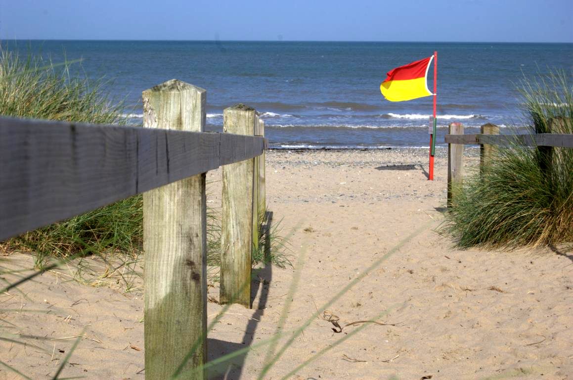 Am Strand von Rosslare