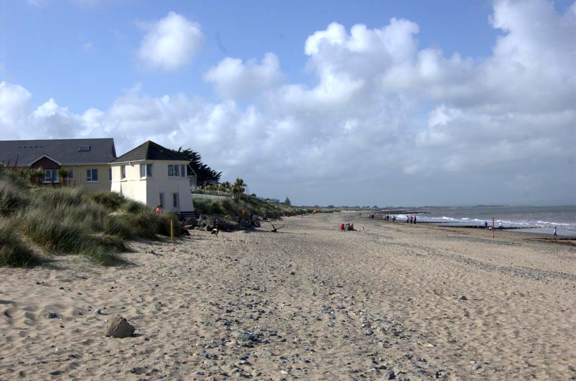 Am Strand von Rosslare