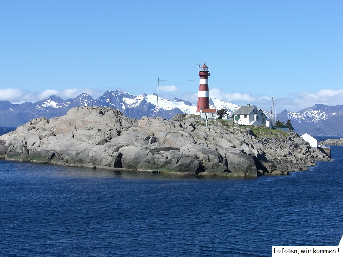 Überfahrt auf die Lofoten