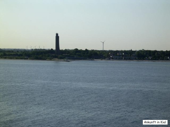 Ankunft in Kiel Ankunft in Kiel