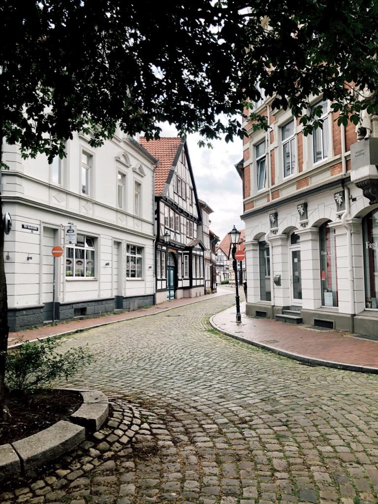 Straße in Hameln Straße in Hameln