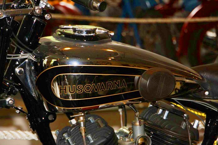 Im Husqvarna-Museum Im Husqvarna-Museum