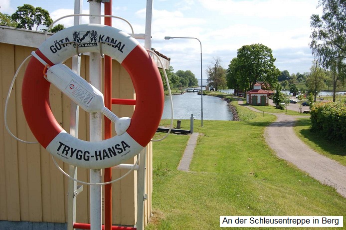 Die Schleusentreppe von Berg Die Schleusentreppe von Berg