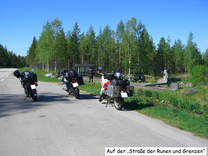 Auf der 'Straße der Runen und Grenzen' Auf der 'Straße der Runen und Grenzen'
