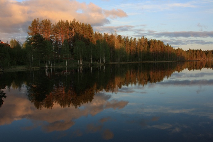 Abendstimmung am See