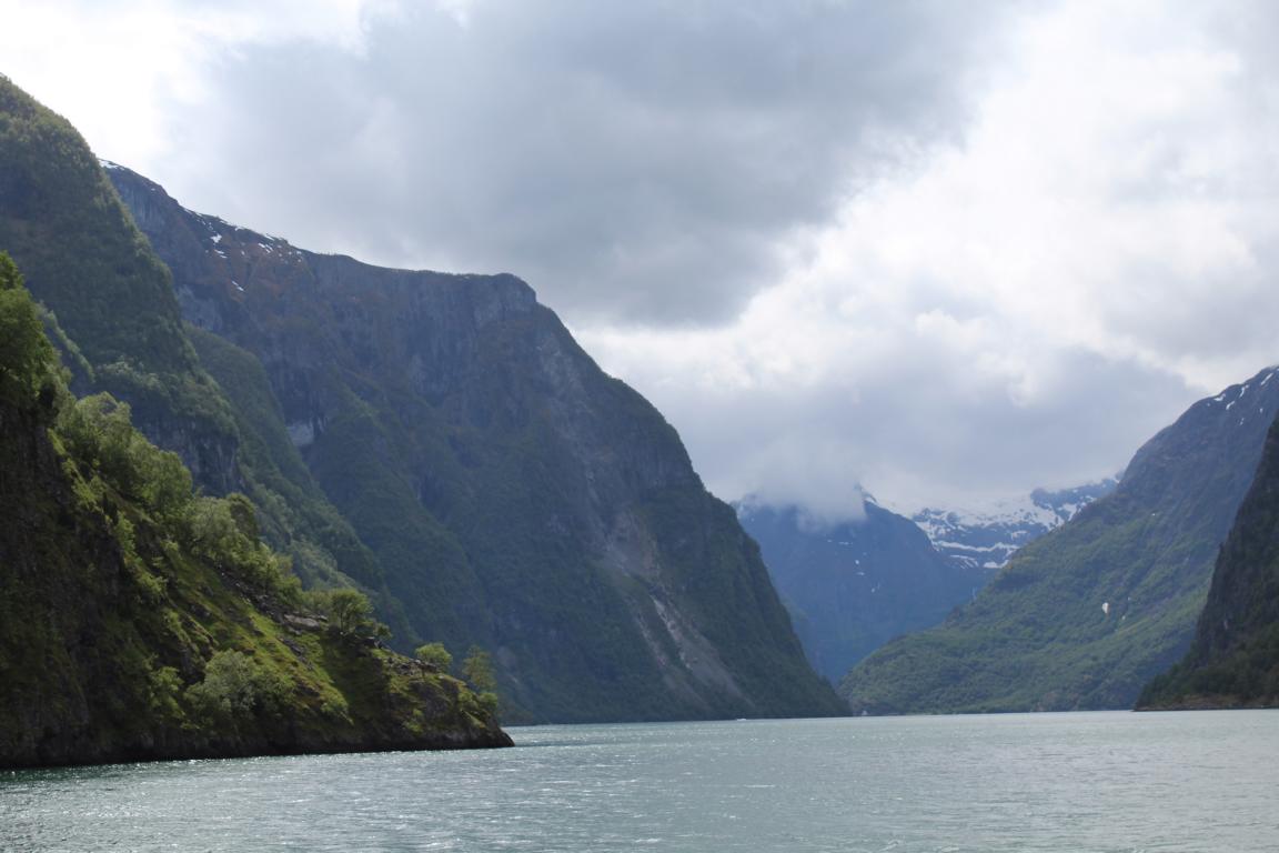 Blick in den Nærøyfjord