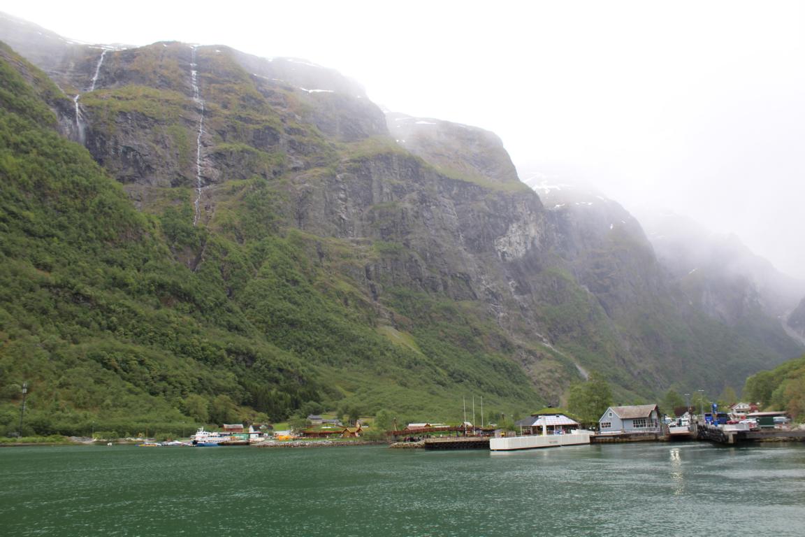 Ankunft in Gudvangen