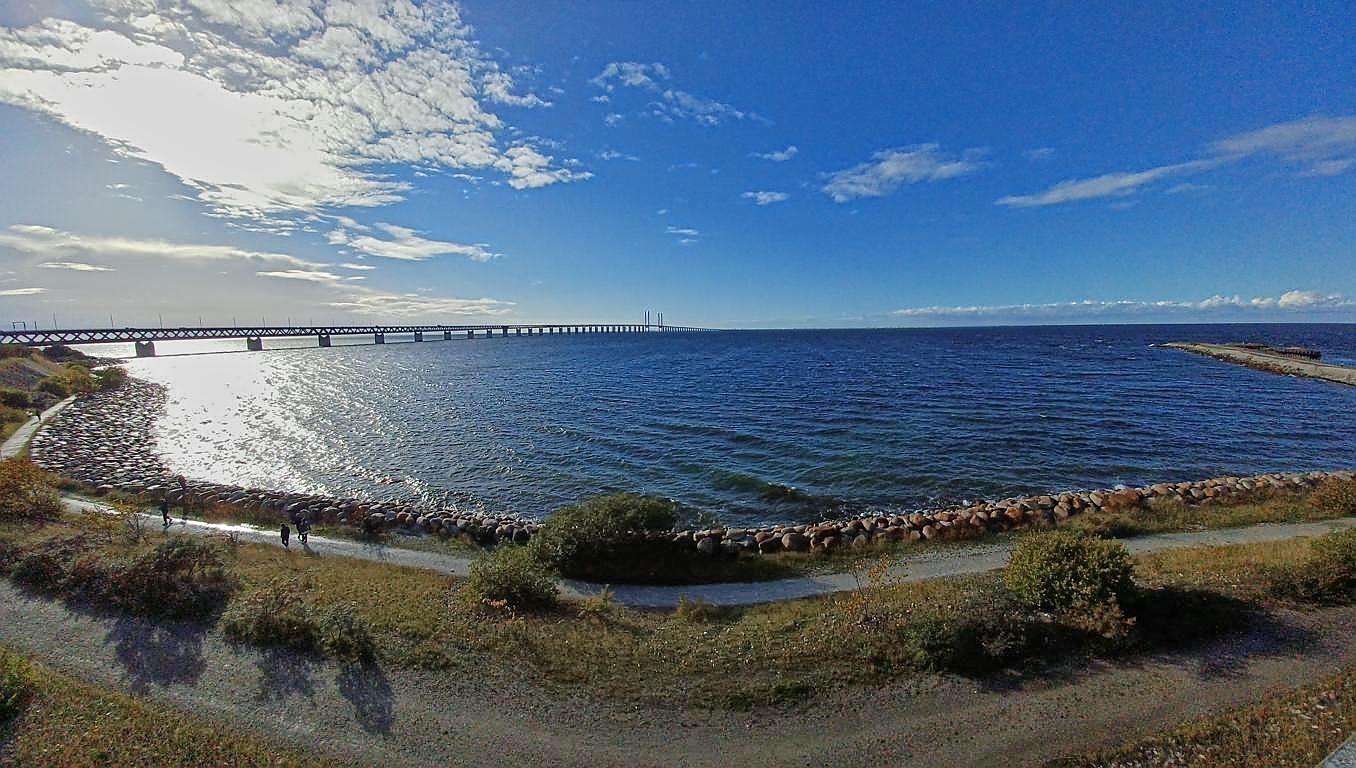 Die Öresundbrücke verbindet Kopenhagen und Malmö