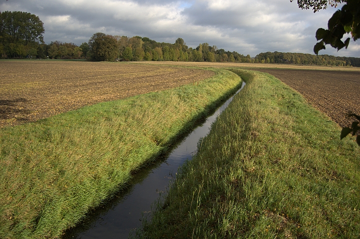 Das Münsterland ist überwiegend flach