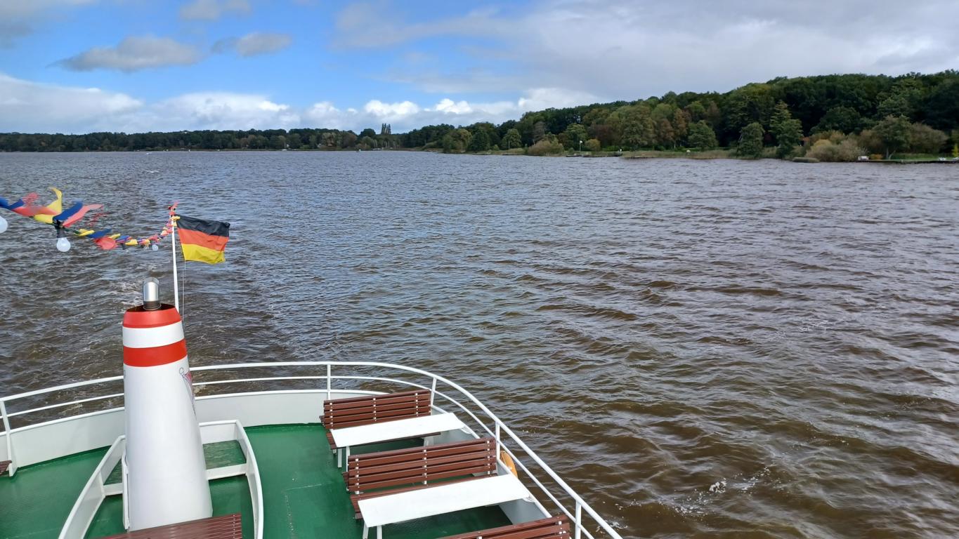 Mit der Weißen Flotte auf dem Zwischenahner Meer Mit der Weißen Flotte auf dem Zwischenahner Meer