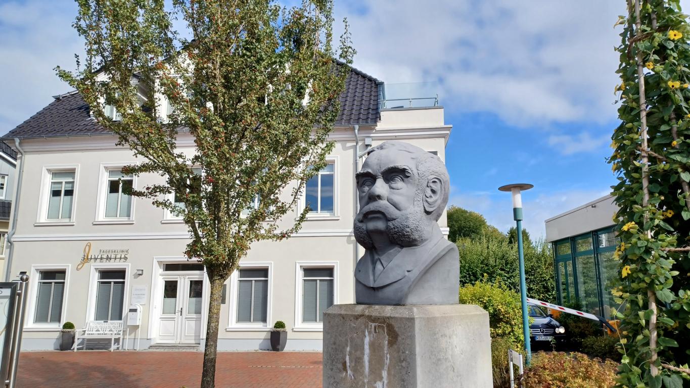 Büste von Dr. Wilhelm Heinrich Schüßler Büste von Dr. Wilhelm Heinrich Schüßler