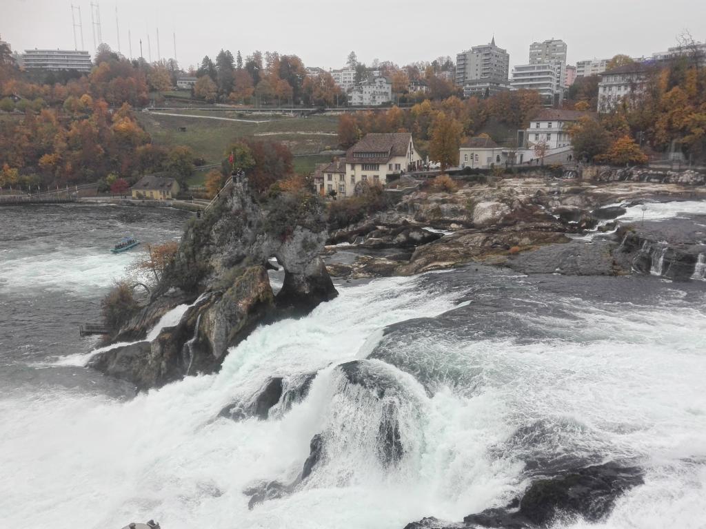 Rheinfall Blick von oben