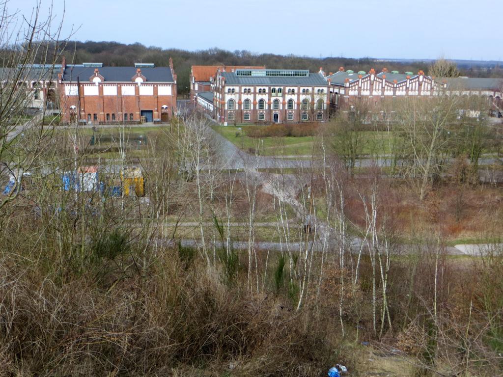 Aussicht vom Spurwerkturm auf der Halde Brockenscheidt