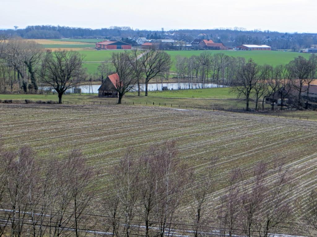 Aussicht vom Spurwerkturm auf der Halde Brockenscheidt