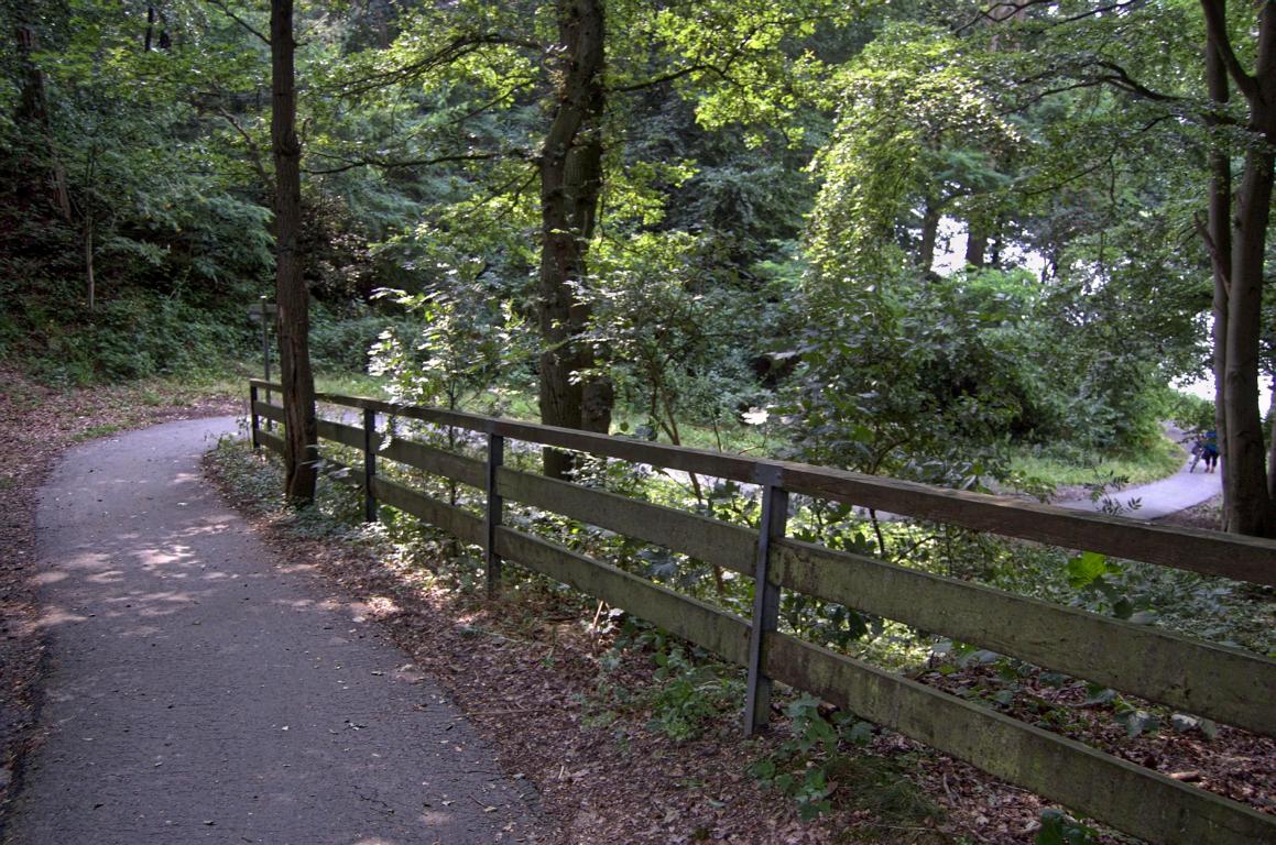 Eine kleine, aber feine Steigung direkt am Kanal