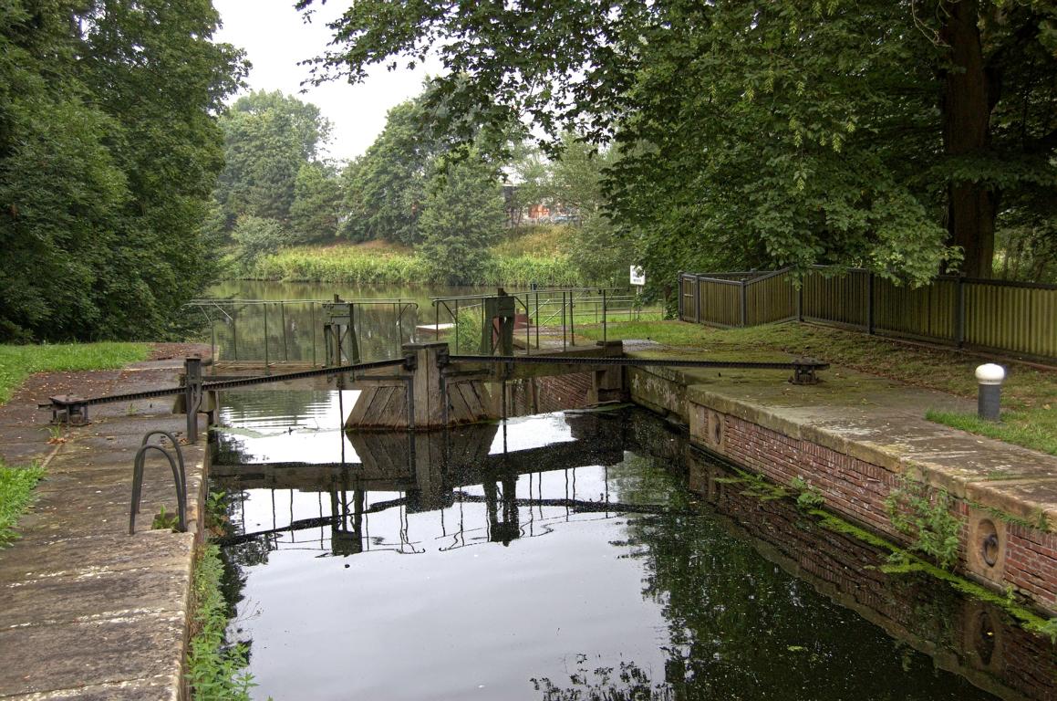 Die Koppelschleuse in Meppen Die Koppelschleuse in Meppen