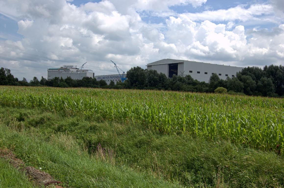 Die Meyer Werft in Papenburg