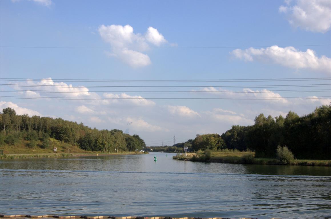 Abzweig des Datteln-Hamm-Kanal
