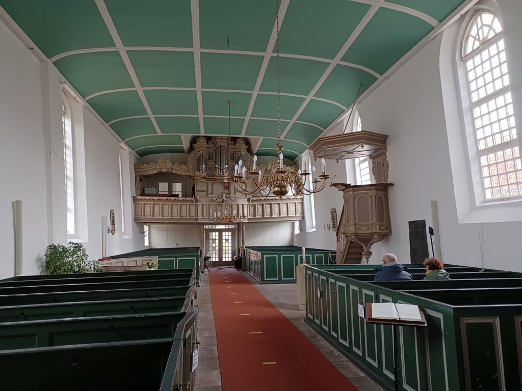 Im inneren der Marienkirche zu Greetsiel