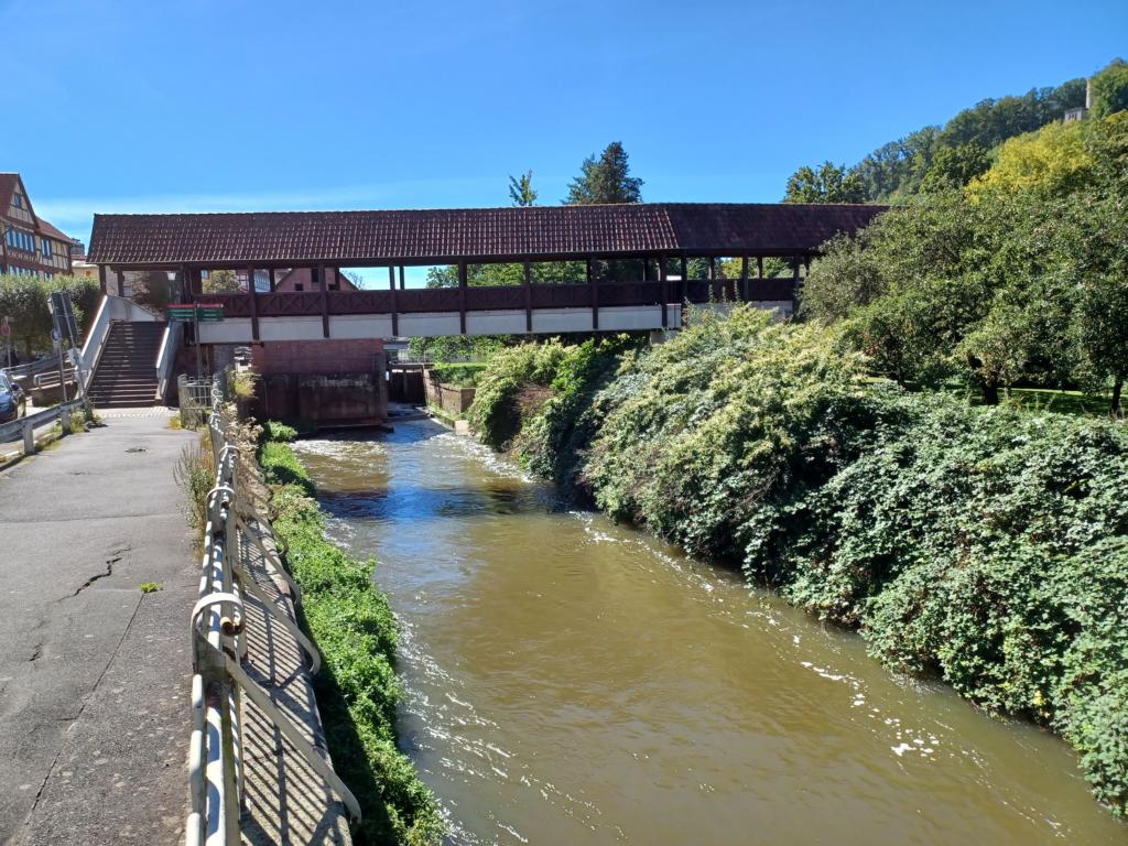 Mühlenbrücke über die Fulda in Hann. Münden