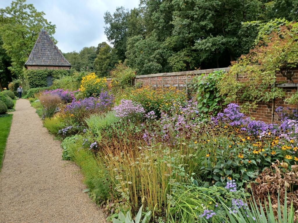 Im Garten von Haus Welbergen