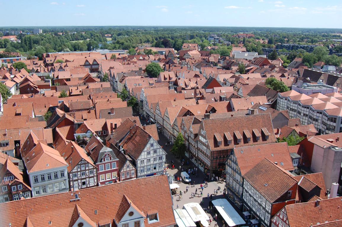 Aussicht vom Kirchturm St. Marien