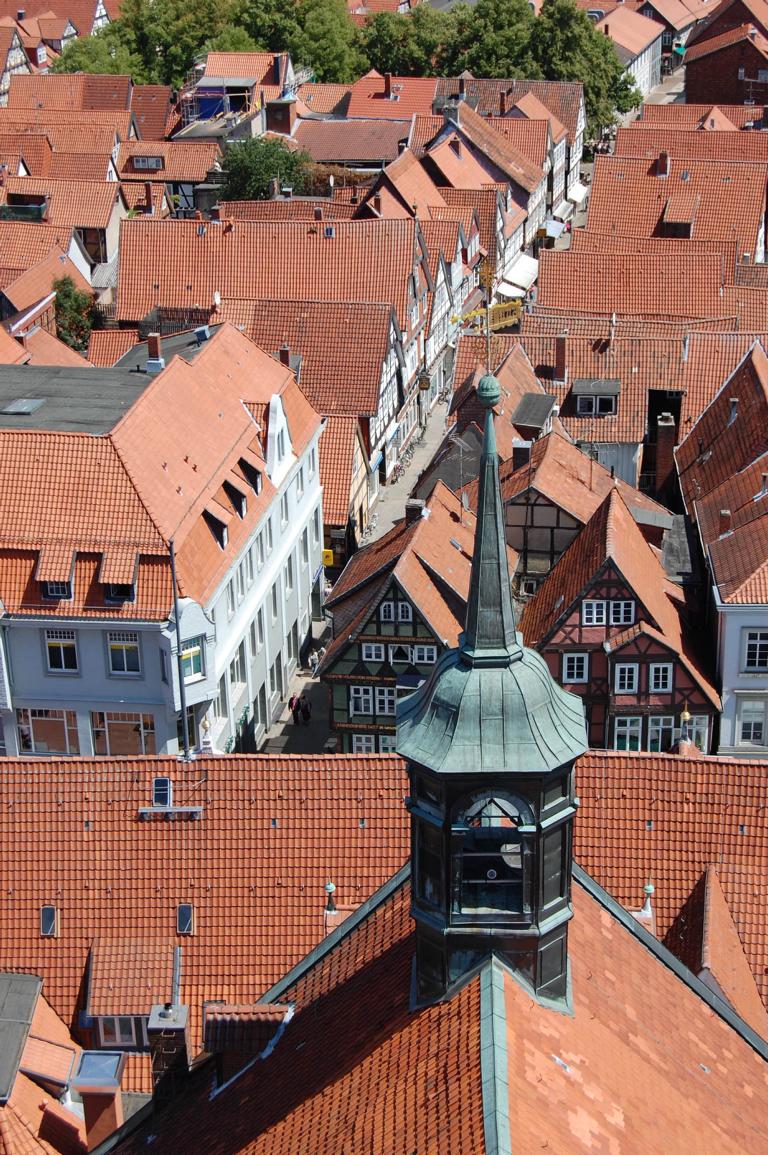 Aussicht vom Kirchturm St. Marien