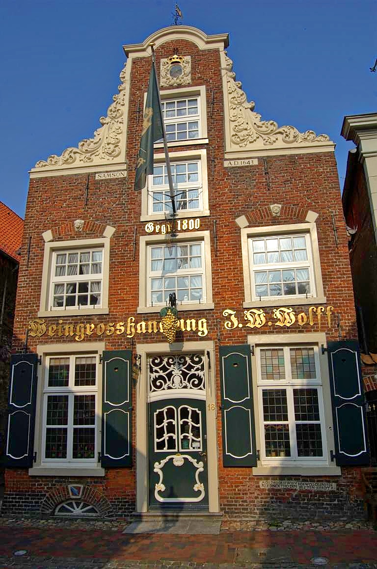 Das 'Haus Samson' in der Leeraner Altstadt