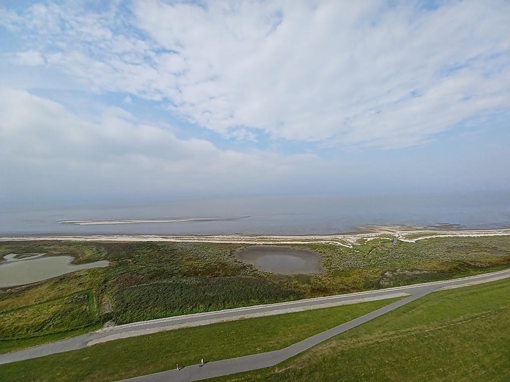 Aussicht vom höchsten Leuchtturm Deutschland