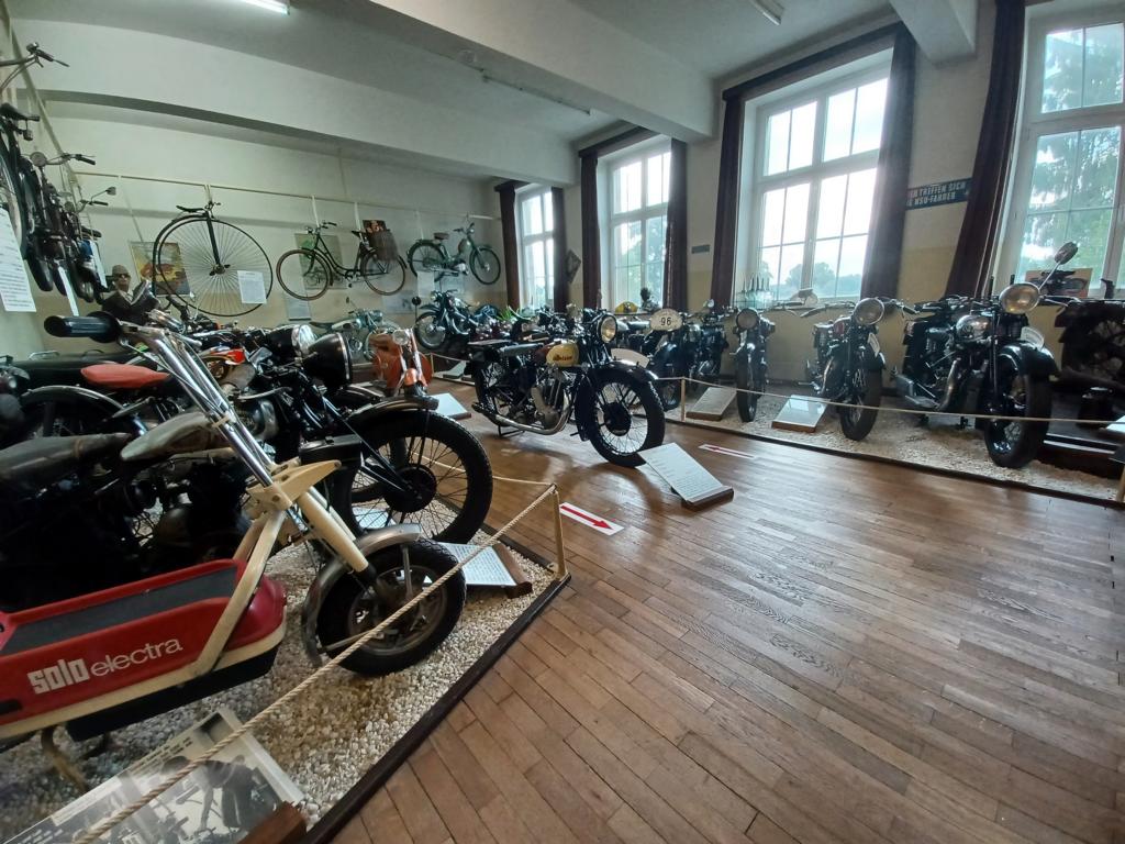 Ausstellungsraum im Motorradmuseum Ibbenbüren