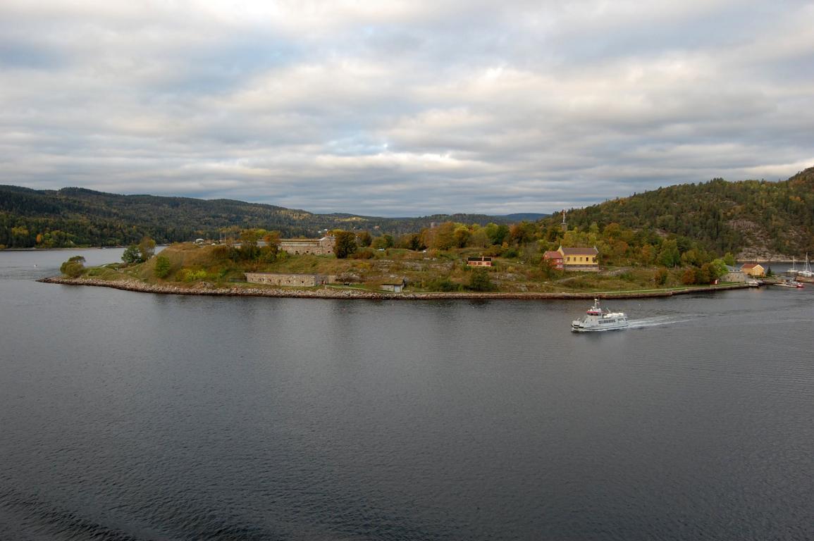 Fahrt durch den Oslofjord