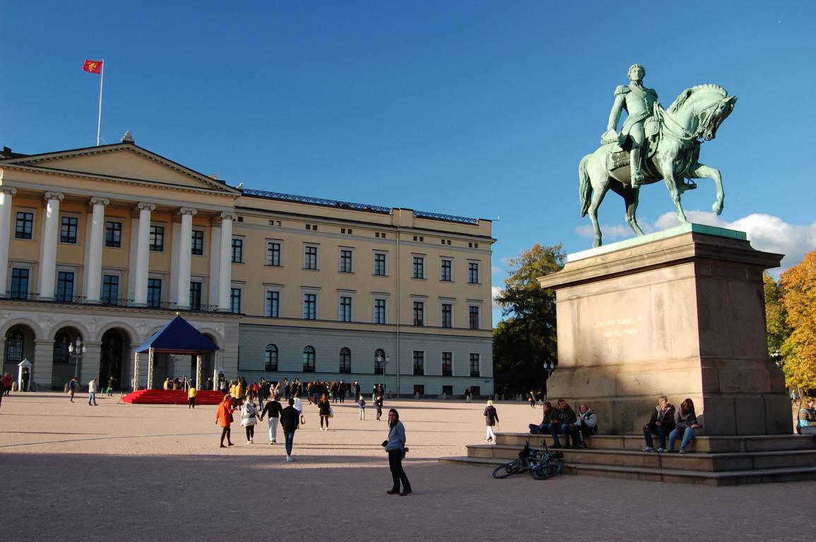 Schloss der norwegischen Königsfamilie