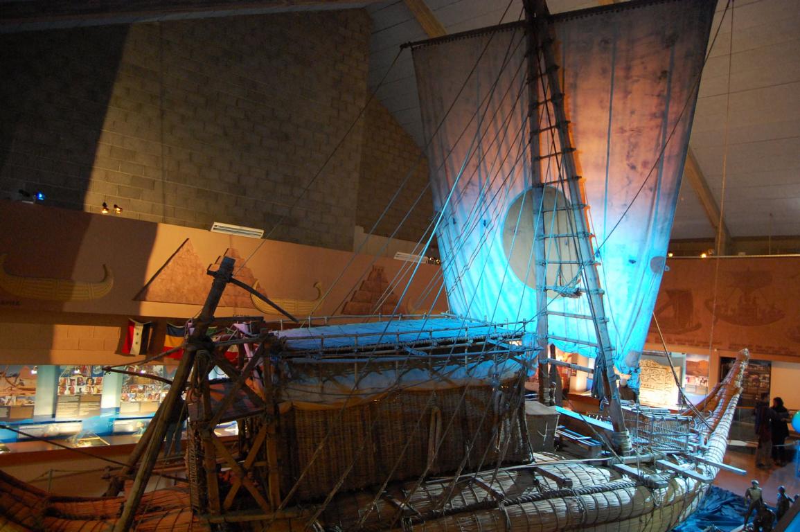 Ausstellung im Kon-Tiki-Museum