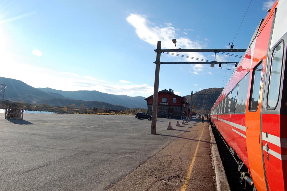 Stopp in Haugastöl