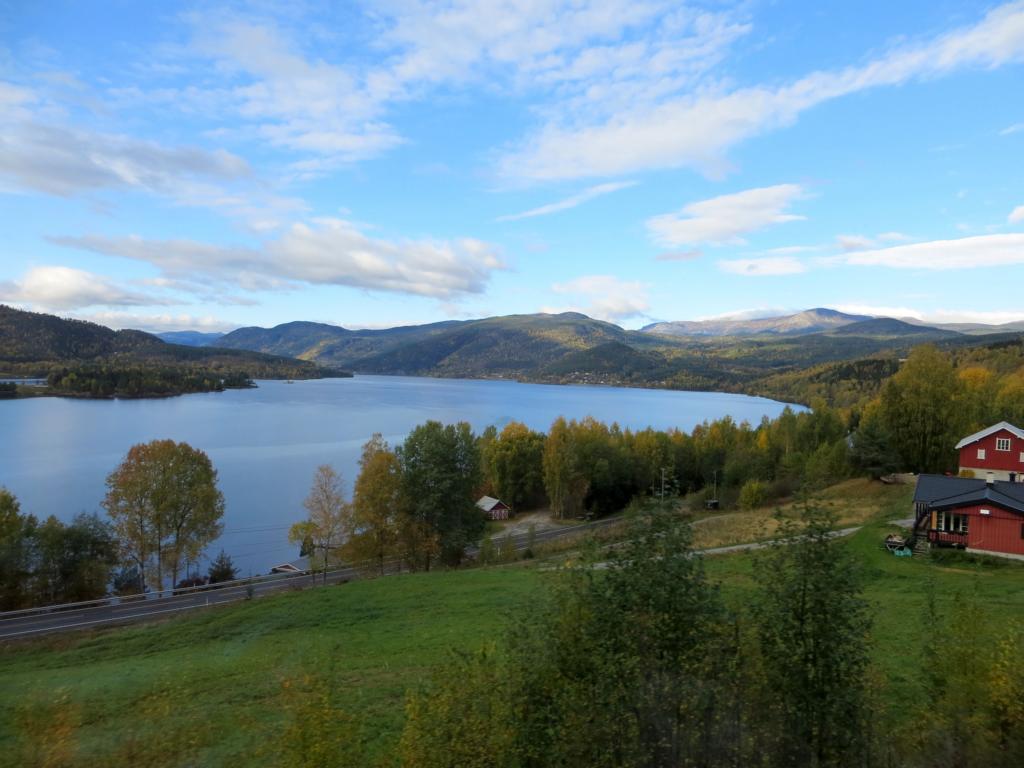 Landschaft kurz vor Bergen