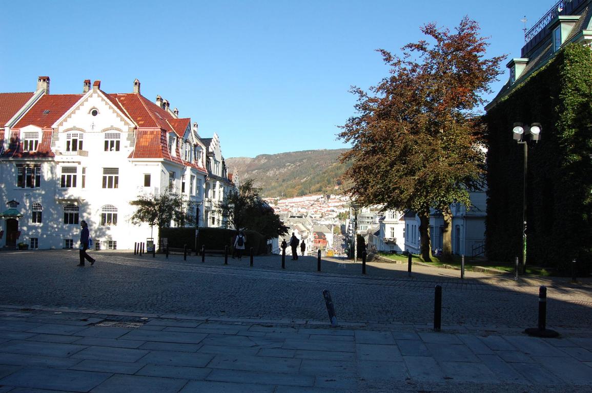 Spaziergang durch Bergen