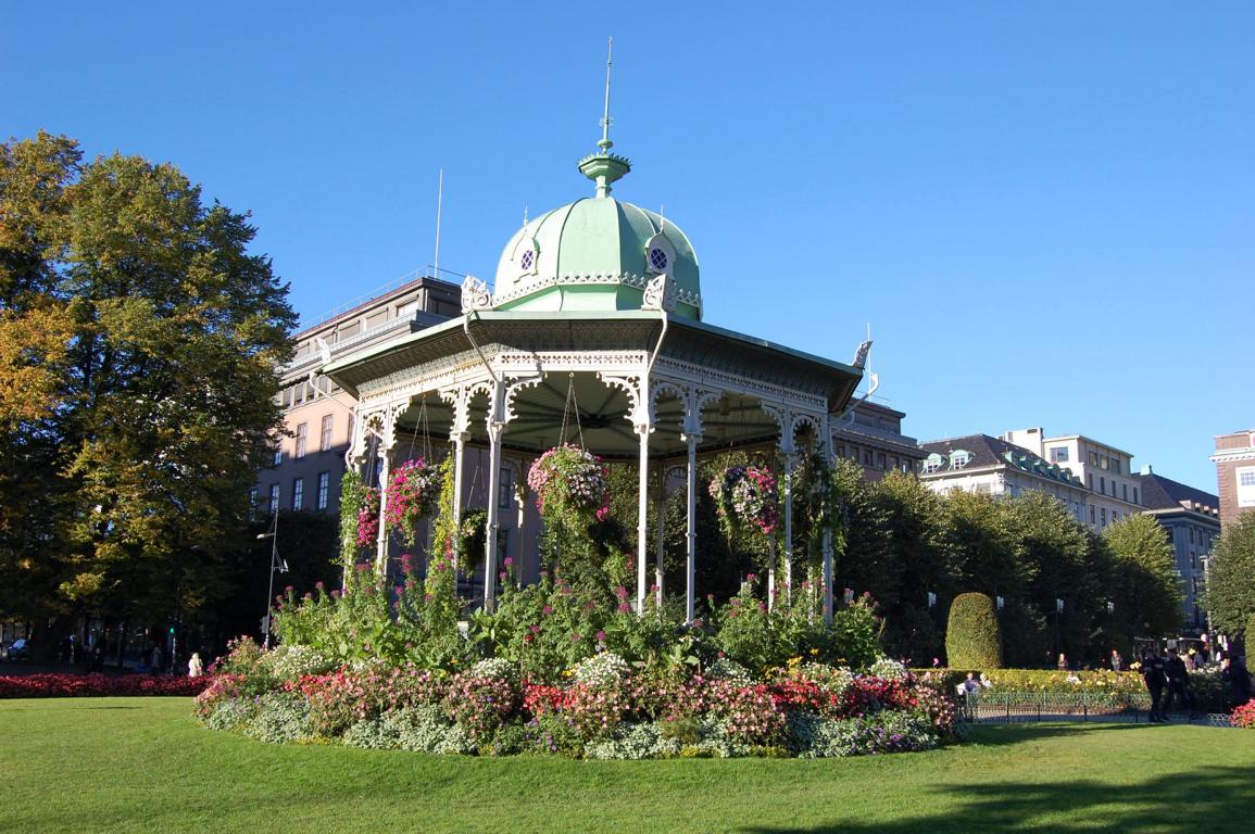 Spaziergang durch Bergen