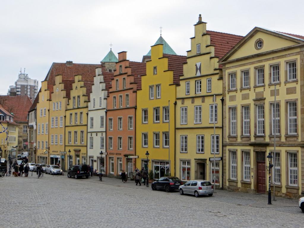 Marktplatz in Osnabrück Marktplatz in Osnabrück