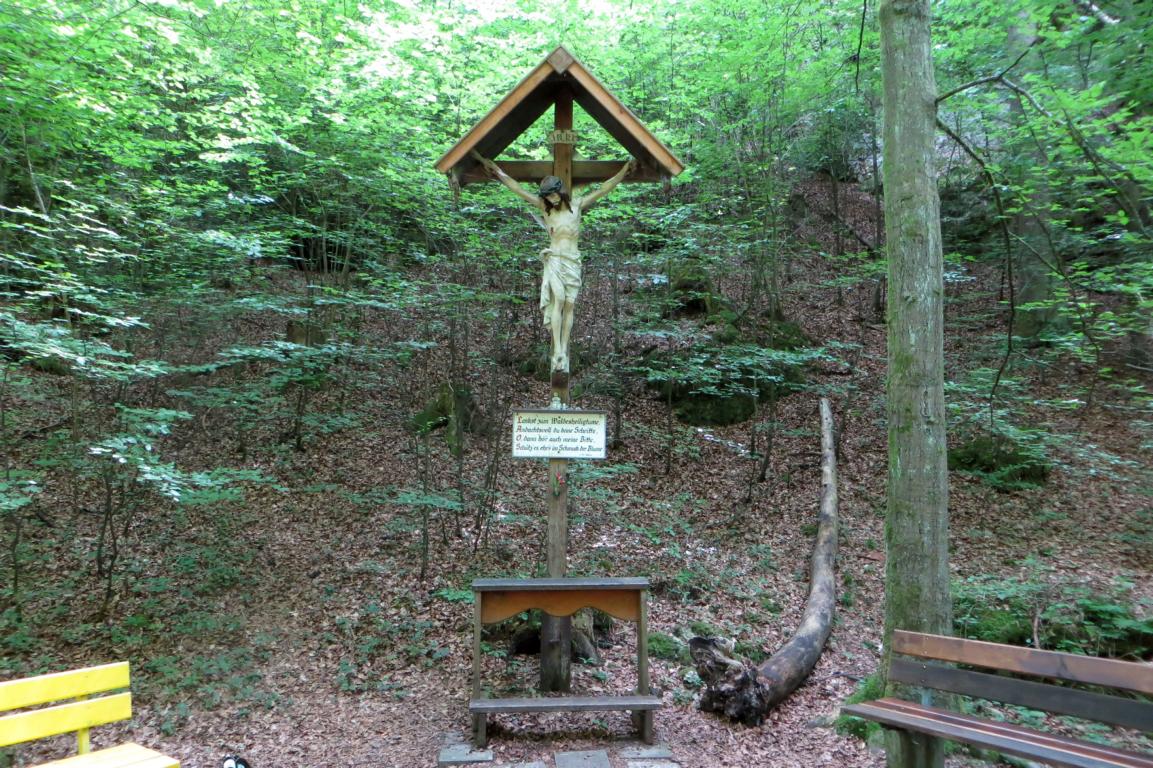 Rastplatz im Wald