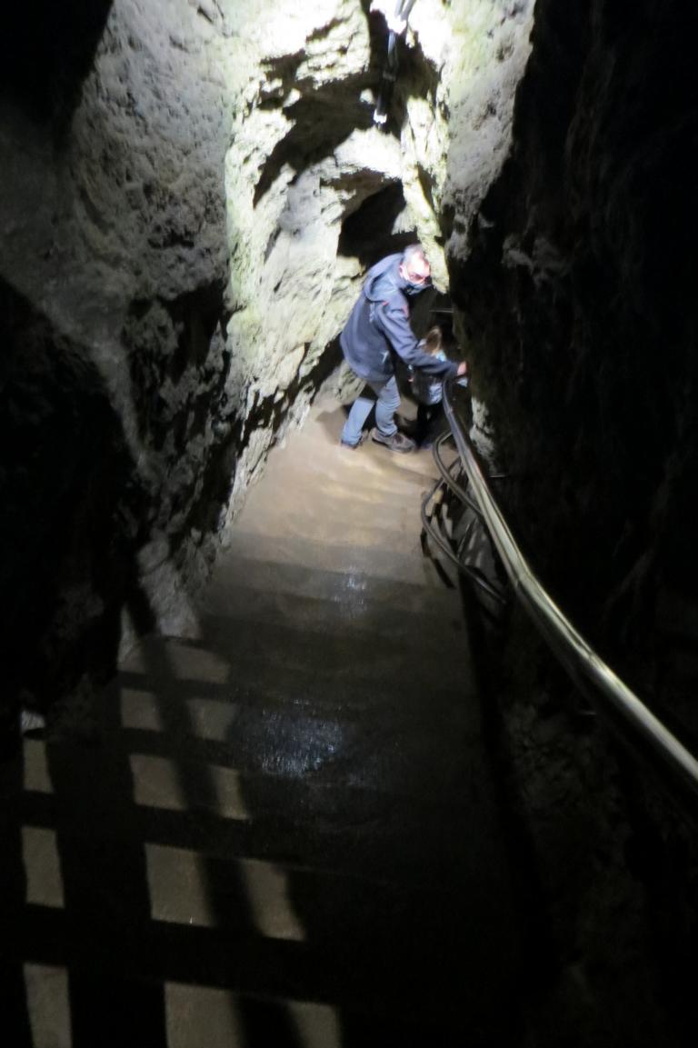 Im inneren der Teufelshöhle