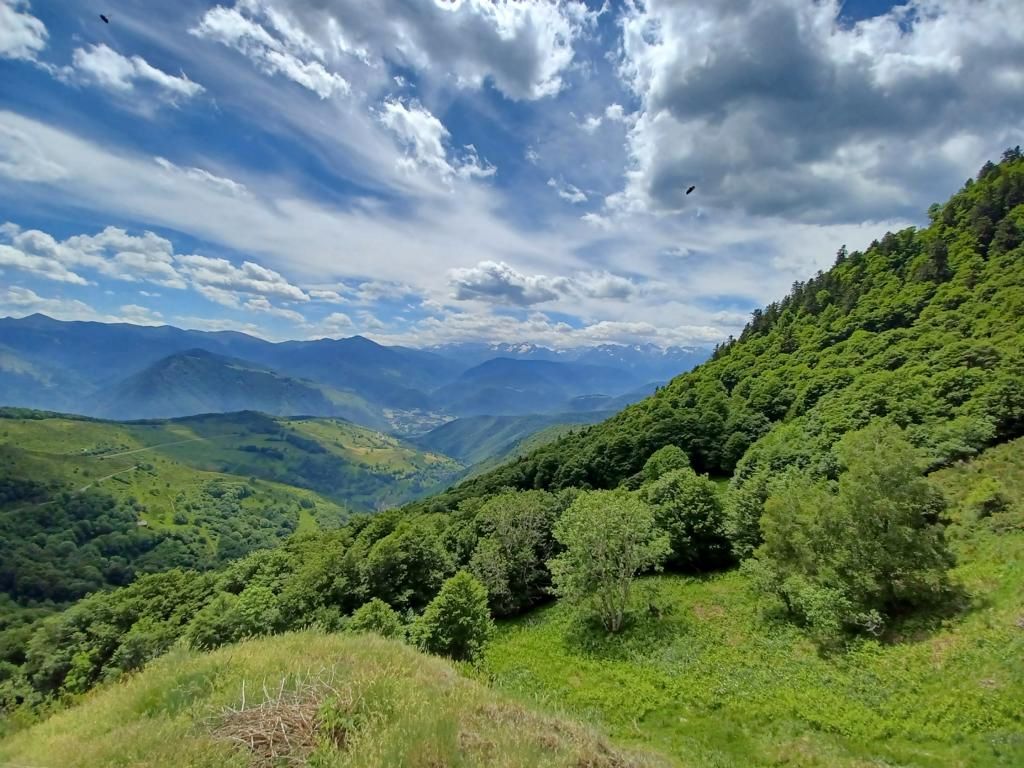 Aussicht vom 'Col d'Aspin'