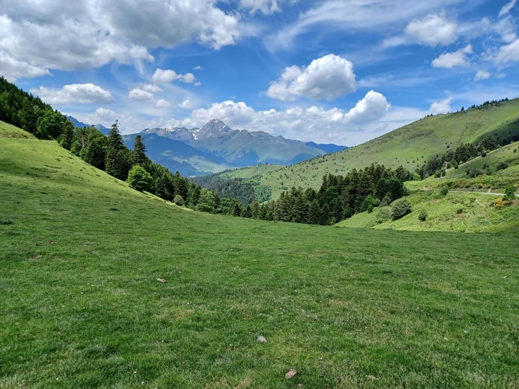 Aussicht vom 'Col d'Aspin'