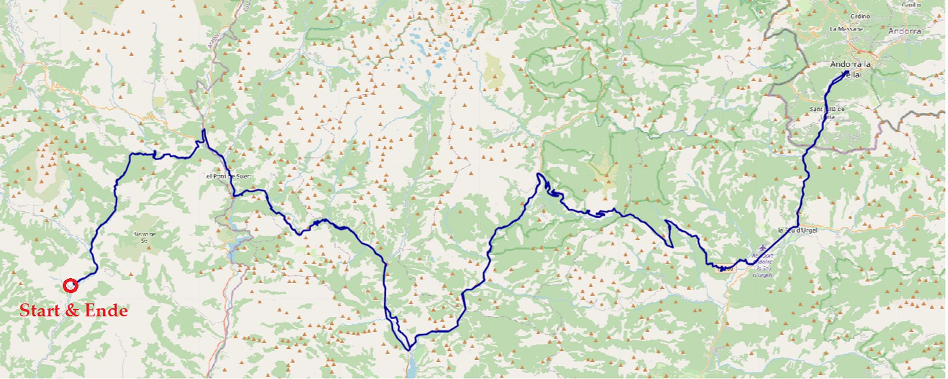 Übersicht zweite Tour Übersicht zweite Tour