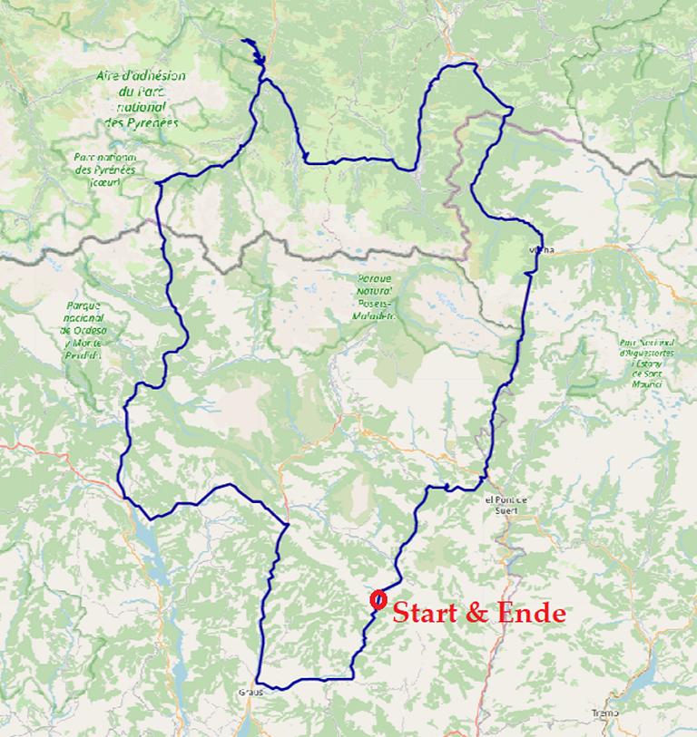 Übersicht sechste Tour Übersicht sechste Tour